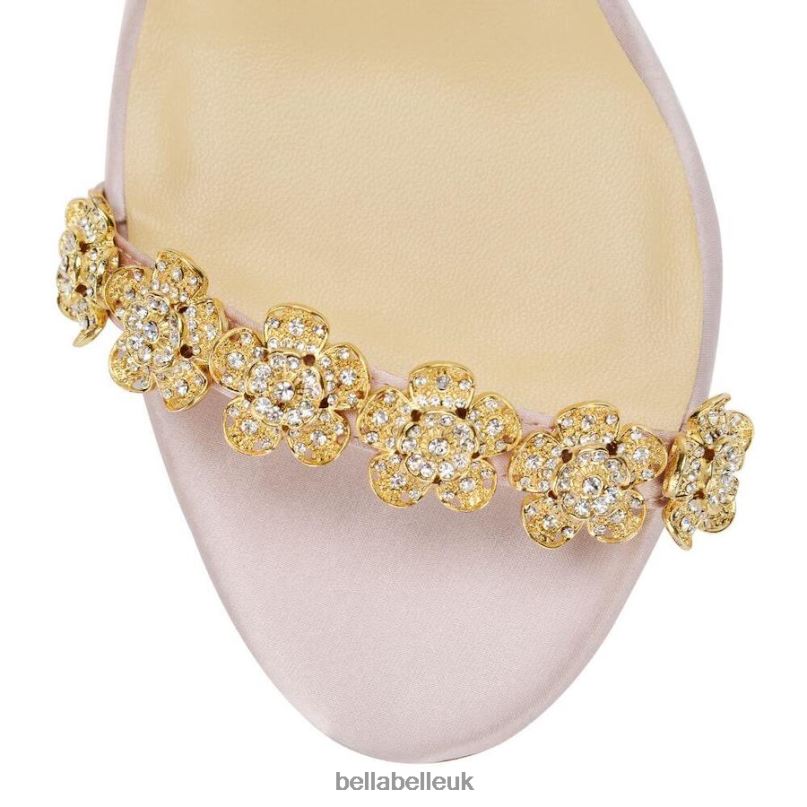 Bella Belle MARIEE Wedding/Evening Pink Shoes With Bows 26802132