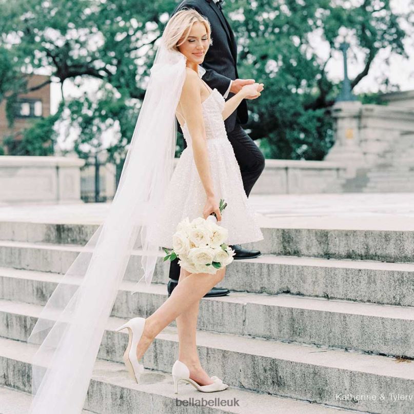 Bella Belle DOROTHY D'Orsay Wedding Heels with Bow 2680248