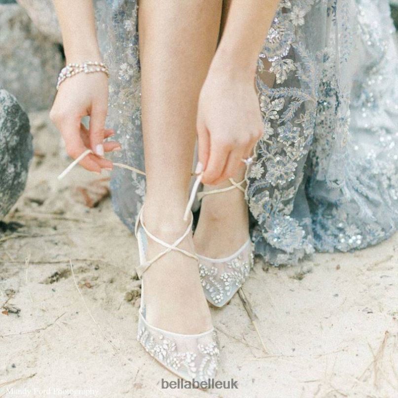 Bella Belle FLORENCE Crystal Embellished Heels for Weddings 2680239