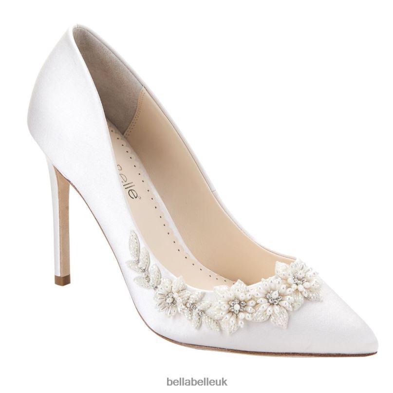 Bella Belle JASMINE 3D Floral Pearl Wedding Shoes 2680255