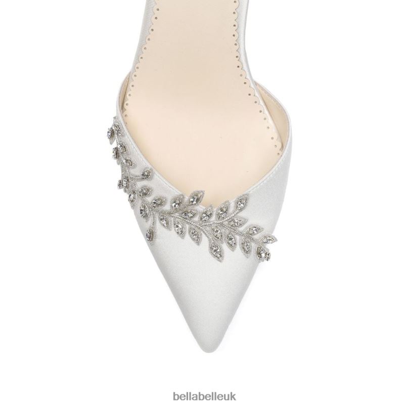 Bella Belle VALERIE Block Ivory Bridal Shoes 2680273