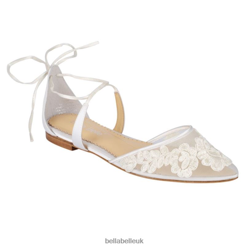 Bella Belle ALICIA Lace Wedding Ballet Flats 268027